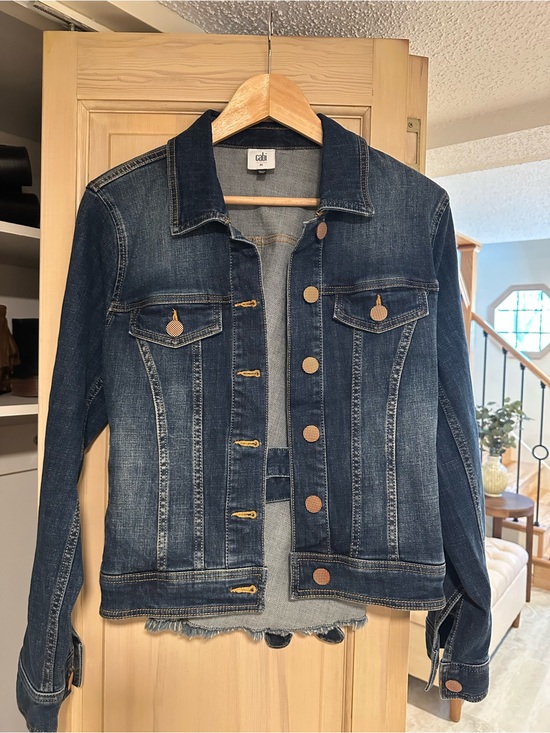 CAbi Jackets & Blazers - CAbi Dark Wash Denim Jacket